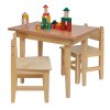 Dřevěný stůl pro dvě děti