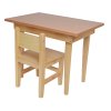 Dřevěný stůl pro dvě děti