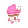 Proutěný kočárek pro panenky Ivetka