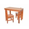 Dřevěný stůl pro dvě děti III.