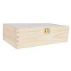 Dřevěný box bez víka - 28 x 16 x 8 cm