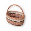 Proutěný nákupní koš Sofie, oválný