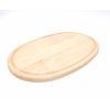 Buková krájecí deska - prkénko ovál  - 38 x 25 cm