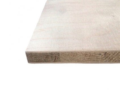 Laťovka s poddyžkou (surová) 25 x 1250 x 2500 mm BŘÍZA
