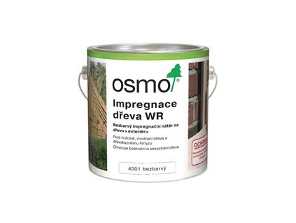 OSMO - 4001 Impregnace dřeva WR bezbarvá 0,75L