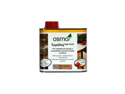 OSMO - 3068 TOP Olej natural 0,5L