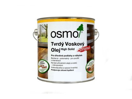 OSMO - 3062 Tvrdý vosk. olej matný bezbarvý 0,75L