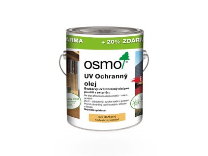 OSMO - 420 UV ochranný olej polomat EXTRA 0,75L