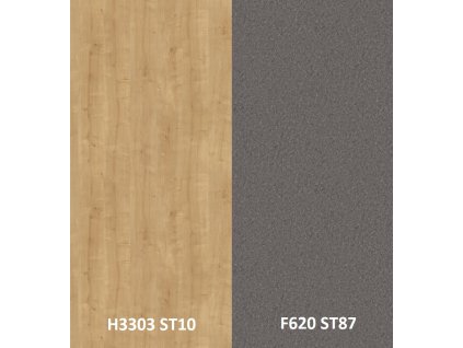 Zástěna H3303 ST10/F620 ST87 9,2x640x4100mm