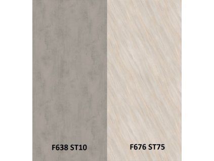Zástěna F638 ST10/F676 ST75 9,2x640x4100mm