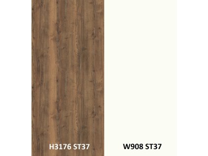 Zástěna H3176 ST37/W908 ST37 9,2x640x4100mm