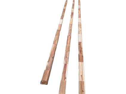 Podkladový hranol Akácie 70 x 70 x 4500 mm hoblovaný