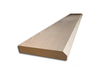 Dveřní práh buk 82 x 10 mm