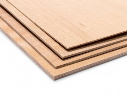 Překližka truhlářská 4 x 1250 x 2500 mm buk