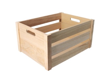 Dřevěná bedýnka storage 26x17x13,5 cm