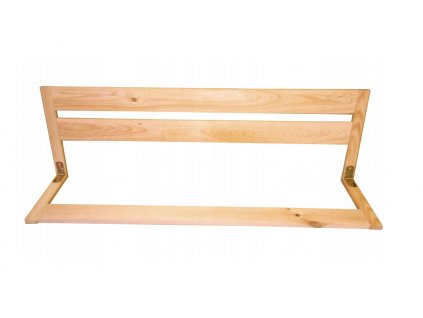 Dřevěná bezpečnostní zábrana do postele 67 cm