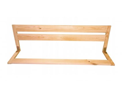 Dřevěná bezpečnostní zábrana do postele 127 cm