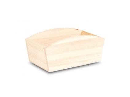 Dřevěný truhlík 28x16x12 cm - přírodní