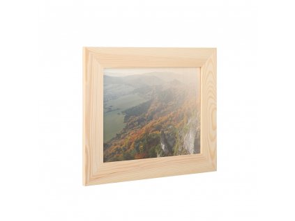 Dřevěný fotorámeček na zeď 32 x 26 cm