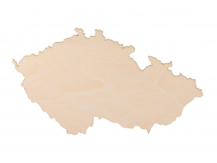 Slepá mapa České republiky