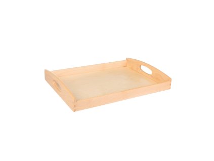 Dřevěný servírovací tác 40x30cm světlý malý
