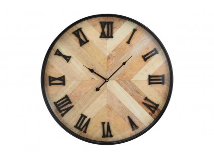 Nástěnné vintage hodiny Ø60 cm