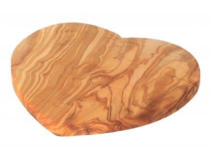 10635 prkenko ve tvaru srdce z olivoveho dreva
