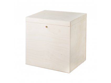 Dřevěný hlasovací box