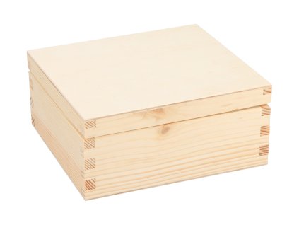 Dřevěná krabička na čaj (4 přihrádky)
