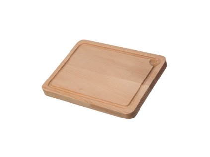 Servírovací prkénko s jamkou 32x24 cm