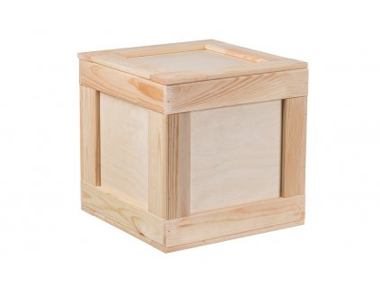 4260 5 dreveny box 30 x 30 cm