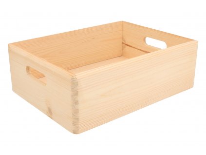 Dřevěný box 40X30X14 CM