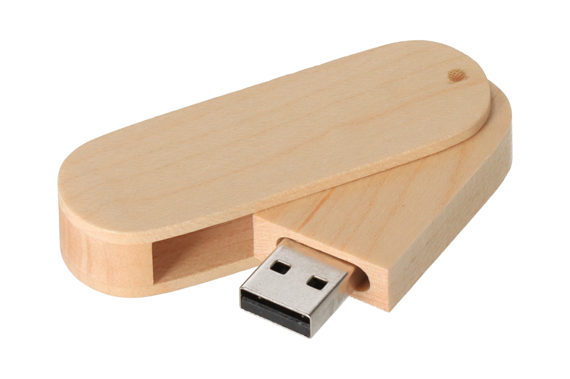 Dřevěný USB disk přírodní 16GB