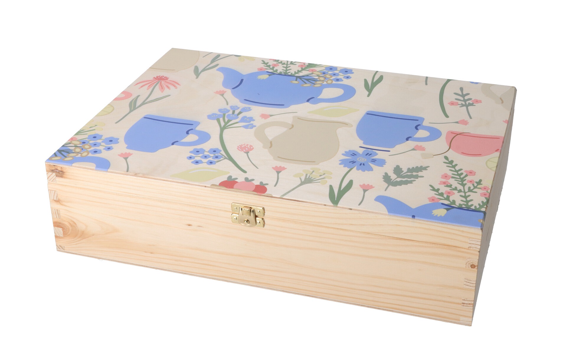 Dárková dřevěná krabička - pro milovníky čaje