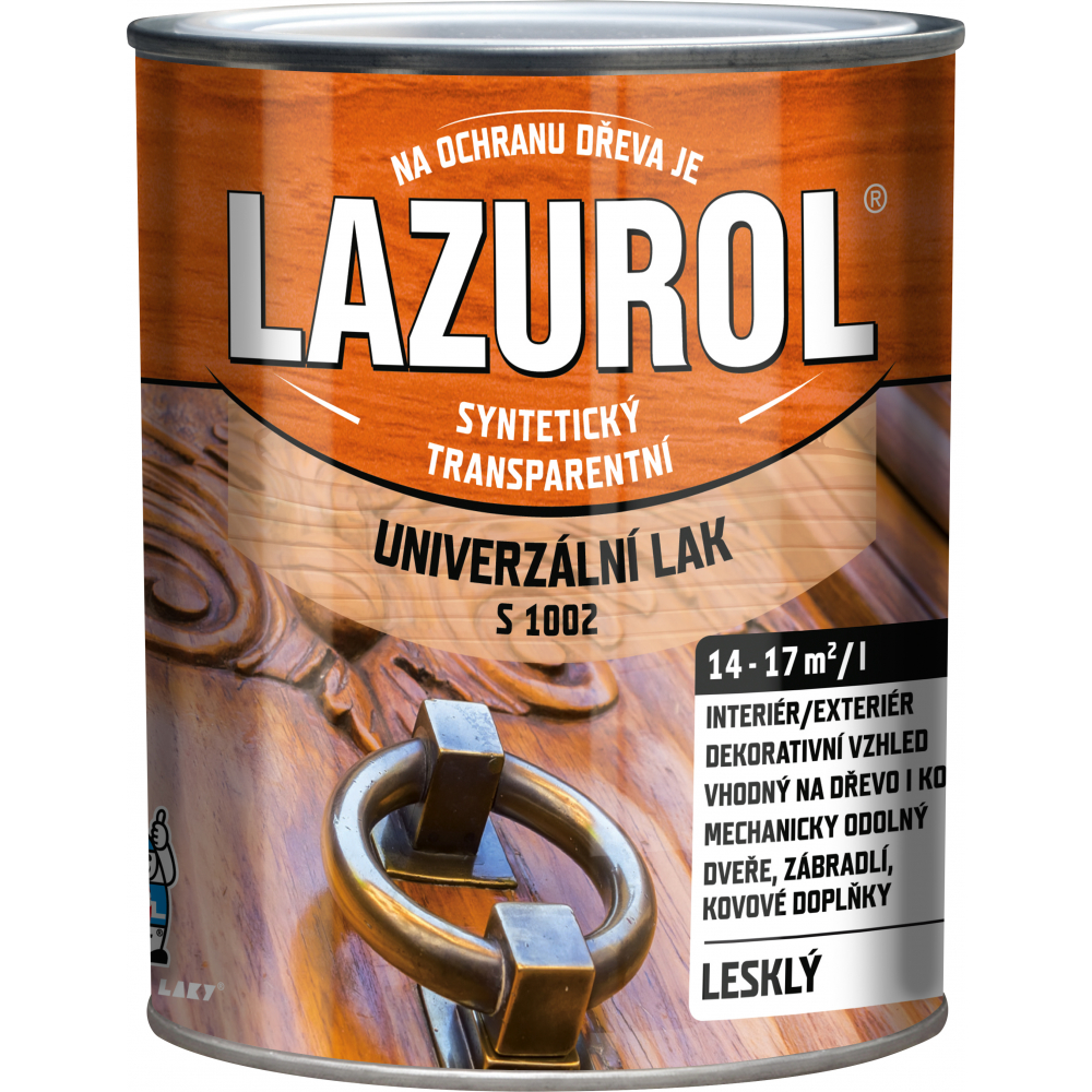 Lazurol S1002 univerzální lesklý lak 0,75 L