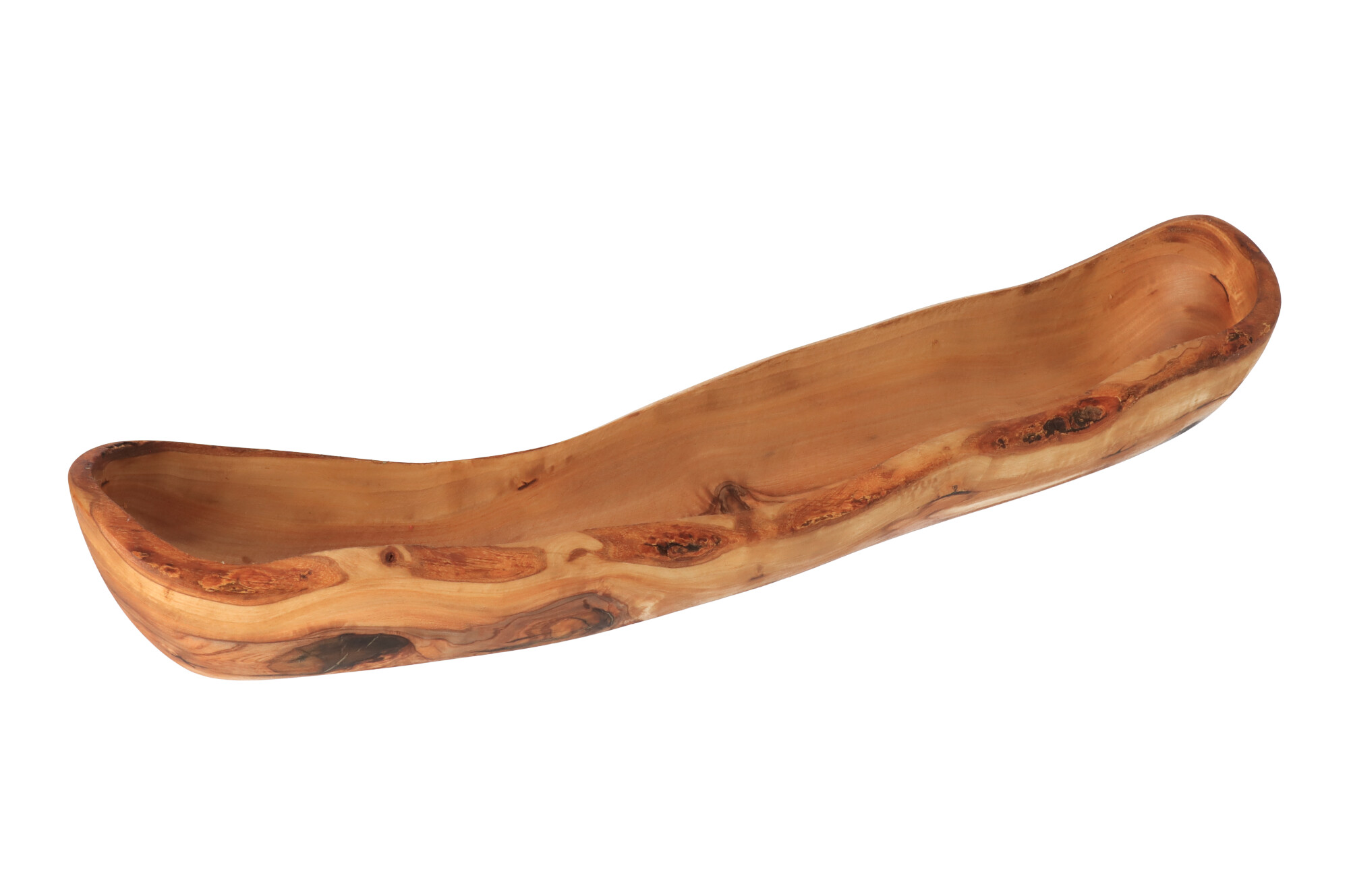 Miska na pečivo z olivového dřeva 40 cm