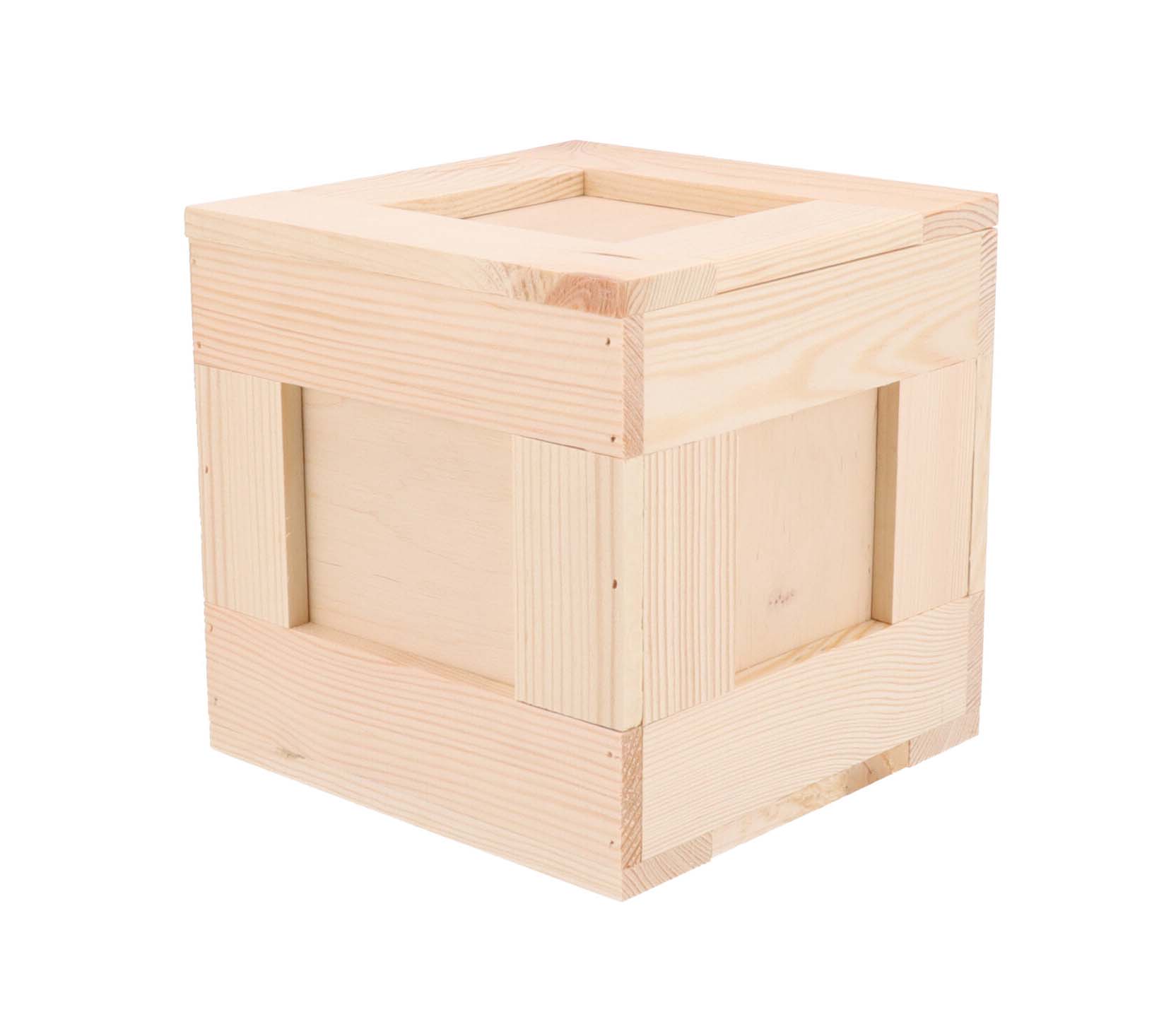 Dřevěný box 20 x 20 cm