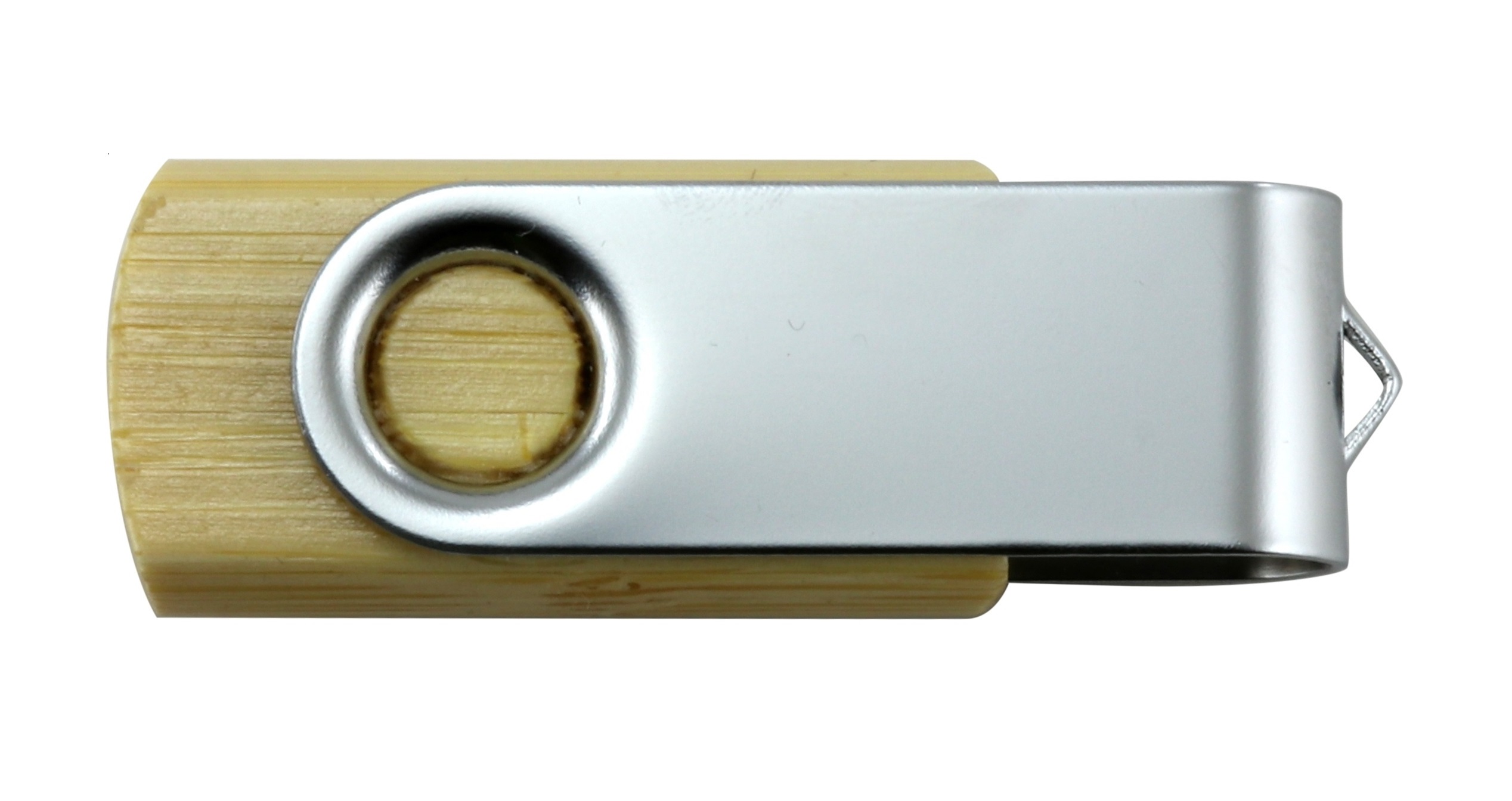 Dřevěný USB disk s nerezem 16GB