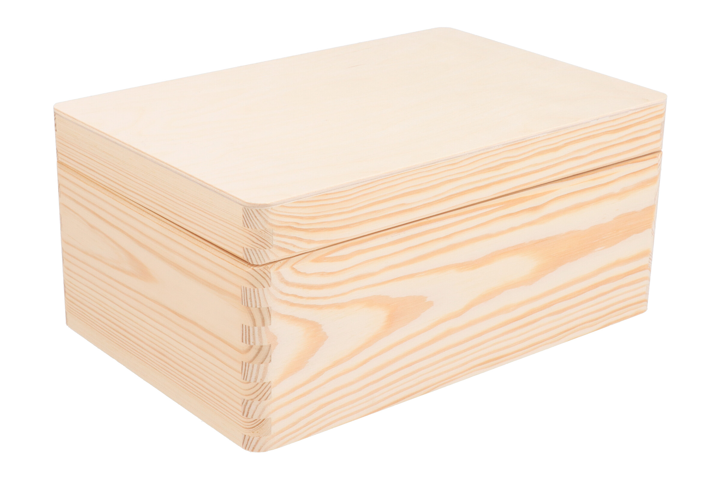 Dřevěný box s víkem 30 x 20 x 14 cm bez rukojeti