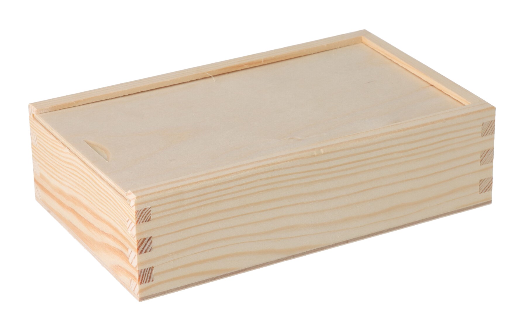 Dřevěná krabička na fotografie ve formátu 9x13 cm