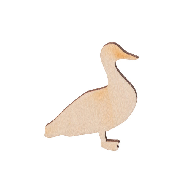 Dřevěná kachna 5 x 5 cm