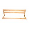 Dřevěná bezpečnostní zábrana do postele 97 cm
