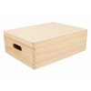 327 3 dreveny box s vikem 40 x 30 x 14 cm