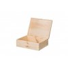 3087 3 dreveny box s vikem 40 x 30 x 14 cm bez rukojeti