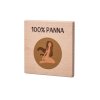 Dřevěný podtácek - 100% Panna