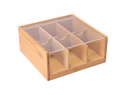 Bambusový box na čaje