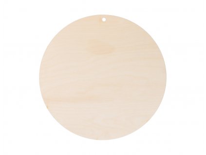 Okrúhly výrez z preglejky k dozdobeniu 35 cm