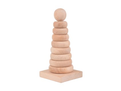 Drevená skládacia pyramída