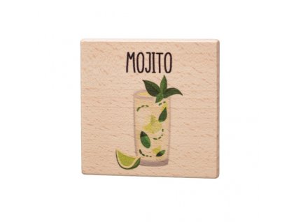 Dřevěný podtácek - Mojito