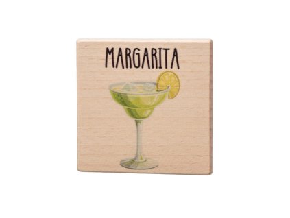 Dřevěný podtácek - Margarita